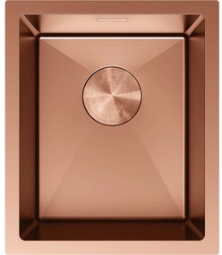 Mexen Trixo zlewozmywak stalowy 1-komorowy 370 x 440 mm, miedź - 6412371000-65