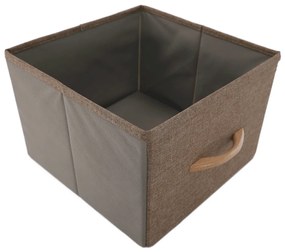 Komoda z szufladami z tkaniny HAZEL TYP 1, brązowy, L