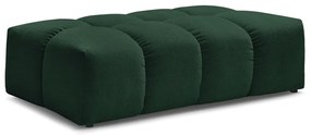 Zielony podnóżek z materiału bouclé Everest – Bobochic Paris