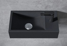 Umywalka ścienna BA18 z odlewu mineralnego