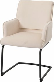 Krzesło wspornikowe MCW-N60,  kremowo-beżowy