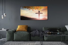 Zdjęcie na płótnie Krzyż na Drzewie