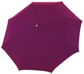 Bellino Nickel matt Oxford - w pełni automatyczny luksusowy parasol