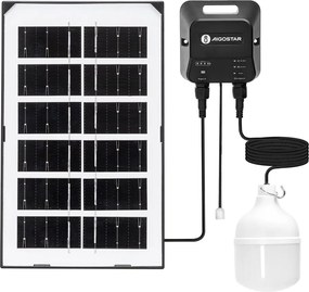 Aigostar - Solarny żyrandol LED/35W/12V 3000 mAh 6500K śr. 10 cm
