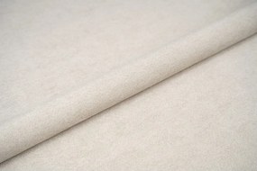 Beżowe tapicerowane łóżko dwuosobowe z materacem i stelażem 160x200 cm Noira Slim – Bonami Selection