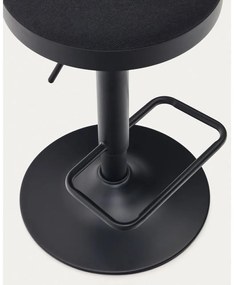 Czarne hokery zestaw 2 szt. 58 cm Zaib – Kave Home
