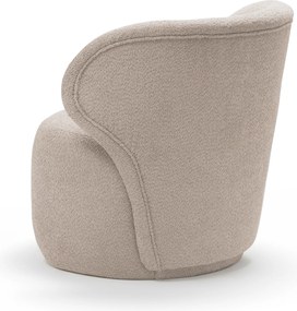 Fotel wypoczynkowy Cocoon - beżowa boucle Catch Me 02