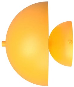Loftowy żółty kinkiet w kształcie grzybka - M128-Filadelfix