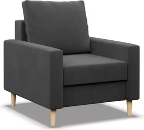 Fotel nowoczesny Stivo – wygodny, designerski, skandynawski styl, poduszka dwustronna