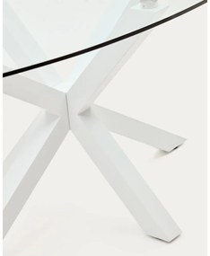 Stół ze szklanym blatem 100x200 cm Argo – Kave Home