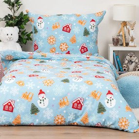 4Home Pościel flanelowa Sweet Winter, 140 x 200 cm, 70 x 90 cm, 140 x 200 cm, 70 x 90 cm