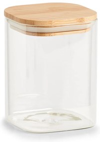 Kwadratowy słoik ze szczelnym wieczkiem, 900 ml