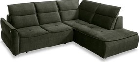 Narożnik MURILLO L z elektryczną regulacją siedziska Prawostronny w tkaninie VOGUE 11 WERSAL