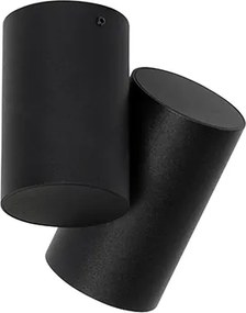 Designerski reflektor czarny regulowany - Michael