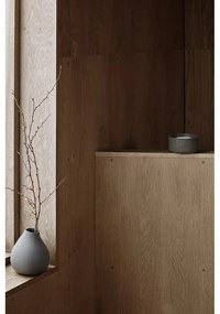 Ciemnoszary porcelanowy wazon (wysokość 17 cm) Nona – Blomus