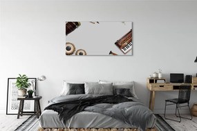 Obraz na płótnie Orkiestra Muzycznych Kształtów