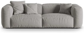 Jasnoszara sofa modułowa 240 cm Martina – Micadoni Home