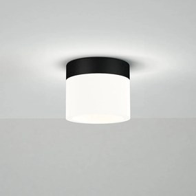 Czarna lampa sufitowa SULION Congo, ø 10 cm