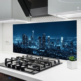 Szkło do Kuchni na Ścianę Rytm Miejskich Ulic