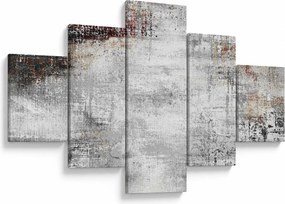 Obraz - Abstrakcyjne teksturowane płótno (125x70 cm)