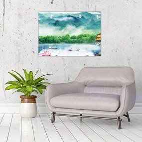 Obraz - Wymarzony krajobraz (70x50 cm)