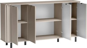 Komoda MODERNO 176,5 cm do Salonu Sypialni Odcienie beżu