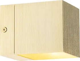 Nowoczesna lampa ścienna złota - Transfer