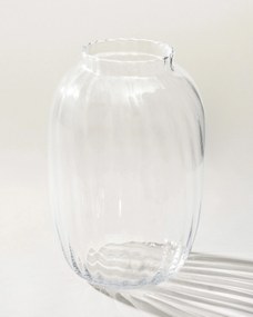 Wazon Glass Flow 18x18x28 cm