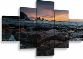 Obraz - krajobraz w Nowej Zelandii (125x70 cm)