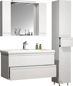 umywalka do mebli łazienkowych Silora Biały W. 180 x S. 130 x G. 46 cm