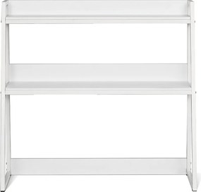 Półka Biurkowa SucceBuy Organizer do Przechowywania na 2 Poziomach do Biura i Domu Biały