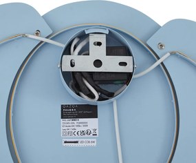 Dziecięca lampa ścienna niebieska z LED z 3-stopniowym ściemnianiem - Ellie the Elephant