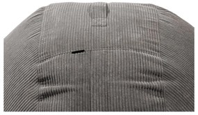 Czarny sztruksowy worek do siedzenia Roll 135 – SLOWDOWN