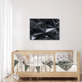 Obraz na szkle - Abstrakcja geometryczna (70x50 cm)