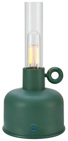 Ciemnozielona lampa stołowa LED (wysokość 22 cm) Astrid – Markslöjd