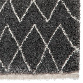 Ciemnoszary dywan 120x170 cm Boho – Think Rugs