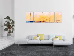 Obraz - Obraz statku (170x50 cm)