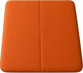 Pufa ZOA LOFT podstawa czarna : Kolor nogi - Czarna, Kolor tkaniny - EKO-SKÓRA - 20D, Typ tkaniny - Eko-skóra