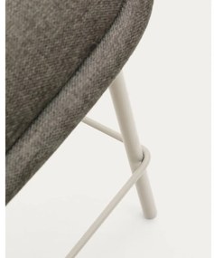 Szarobeżowy hoker (wysokość siedziska 65 cm) Aimin – Kave Home