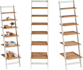 Promocja Biały bambusowy regał WHITE BAMBOO II. jakość