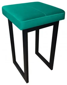 Taboret MAESTRO LOW MG VELVET morski - powystawowy ATOS