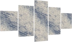 Obraz - Wzór fali (125x70 cm)