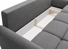 Kanapa Tetrin – nowoczesna sofa z funkcją spania, pojemnikiem na pościel i poduchami oparciowymi