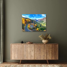 Obraz na szkle - Przełęcz Malajska (70x50 cm)