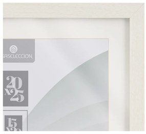 Biała ramka stojąca/ścienna 22,5x28 cm Sencillo – Casa Selección