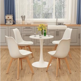 Stół do jadalni biały 60x60x73 carl