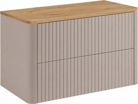 Szafka łazienkowa 80, Kaszmir, blat kaszmir, 80,8 x 44,2 x 50 cm