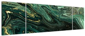 Obraz - Zielony marmur (170x50 cm)