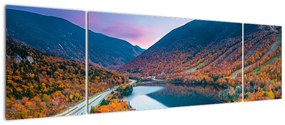 Obraz - White Mountain, New Hampshire, USA (170x50 cm)