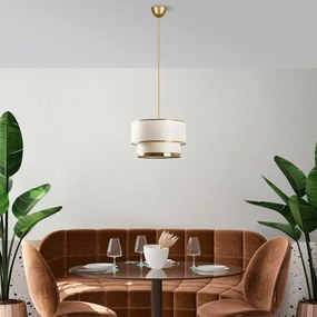 Lampa wisząca Cake - Cream, Gold